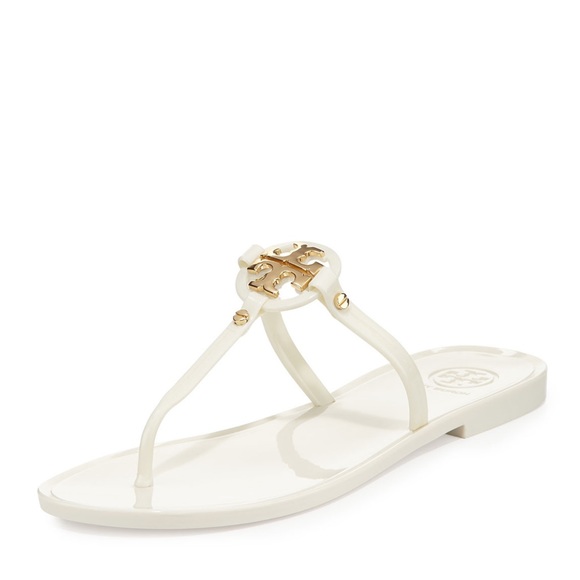 Tory Burch Shoes - Tory Burch Mini Miller Jelly Sandal- Ivory